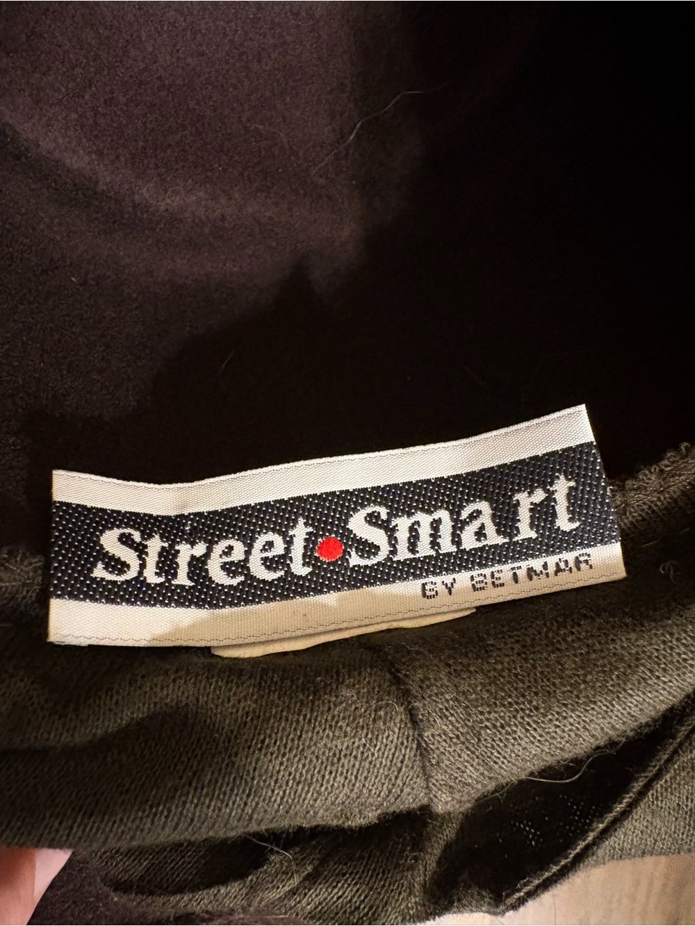 betmar Street•Smart Brown Wool-Felt Hat with neck & ear protection, tie